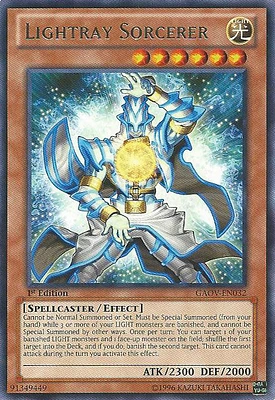 Lightray Sorcerer - GAOV-EN032 Rare 1st Edition