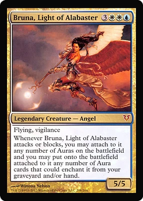 Bruna, Light of Alabaster (Open the Helvault) Oversized Promo