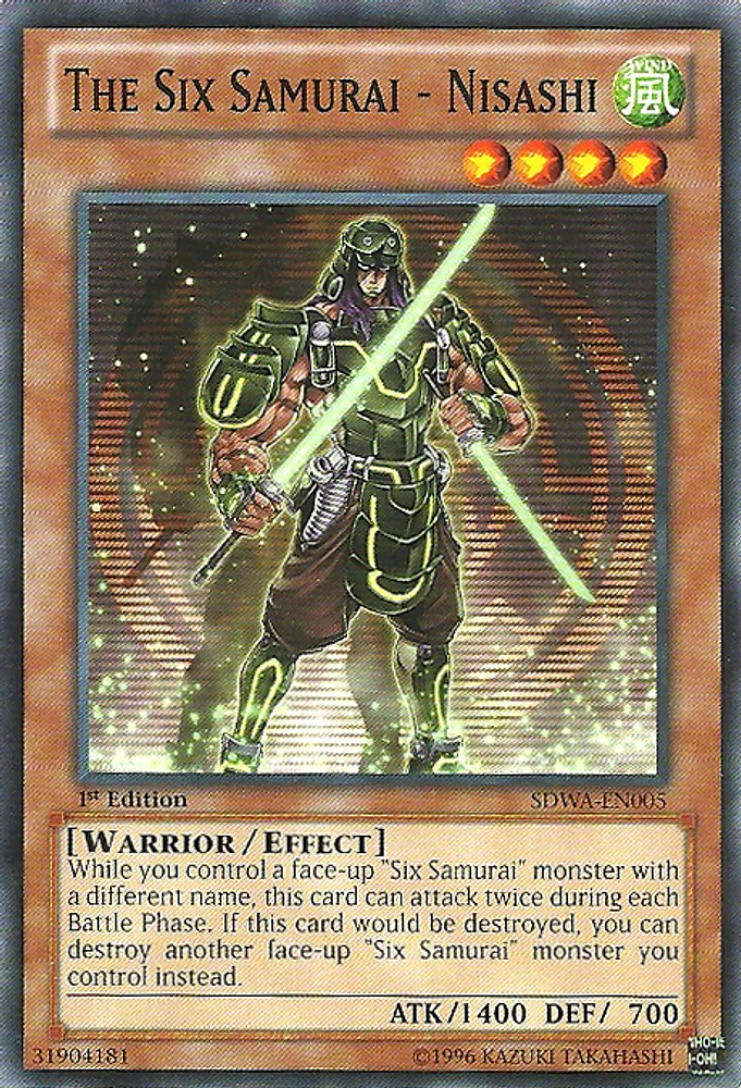 The Six Samurai - Nisashi - SDWA-EN005 - Common - 1st Edition