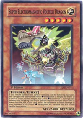 Super-Electromagnetic Voltech Dragon - EOJ-EN031 - Super Rare - 1st Edition