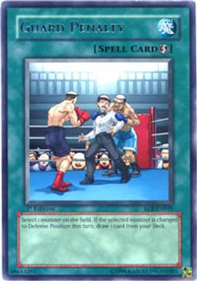 Guard Penalty - EOJ-EN045 - Rare - 1st Edition