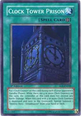 Clock Tower Prison - EOJ-EN048 Super Rare 1st Edition