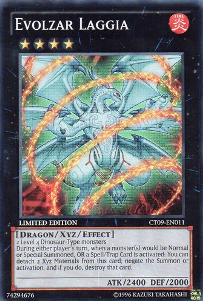 Evolzar Laggia - CT09-EN011 - Super Rare - Limited Edition