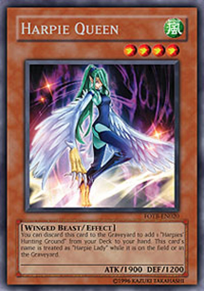 Harpie Queen - FOTB-EN020 - Rare - 1st Edition