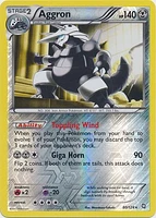 Aggron - 80/124 - Holo Rare - Reverse Holo