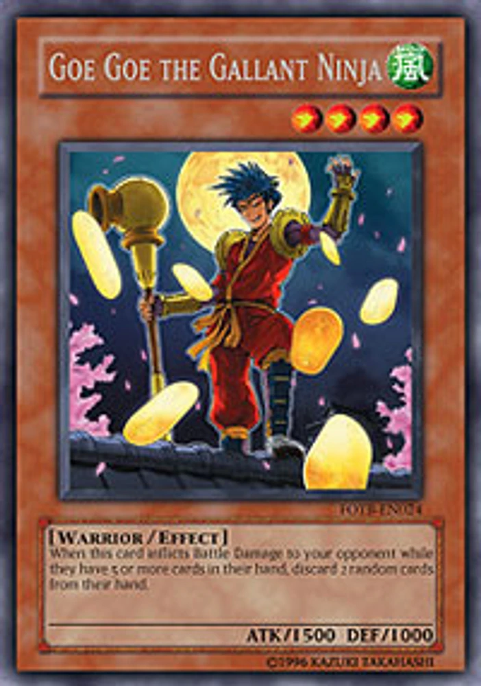 Goe Goe the Gallant Ninja - FOTB-EN024 - Rare - 1st Edition