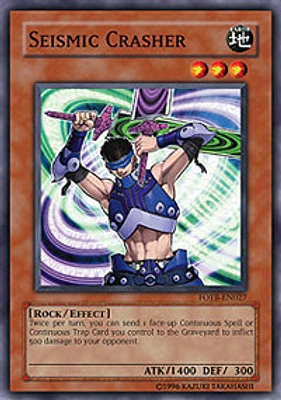 Seismic Crasher - FOTB-EN027 - Common