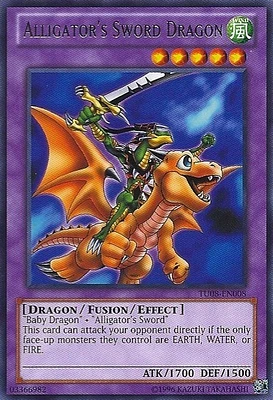 Alligator's Sword Dragon - TU08-EN008 - Rare - Unlimited Edition