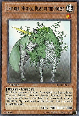 Uniflora, Mystical Beast of the Forest - REDU-EN031 - Common