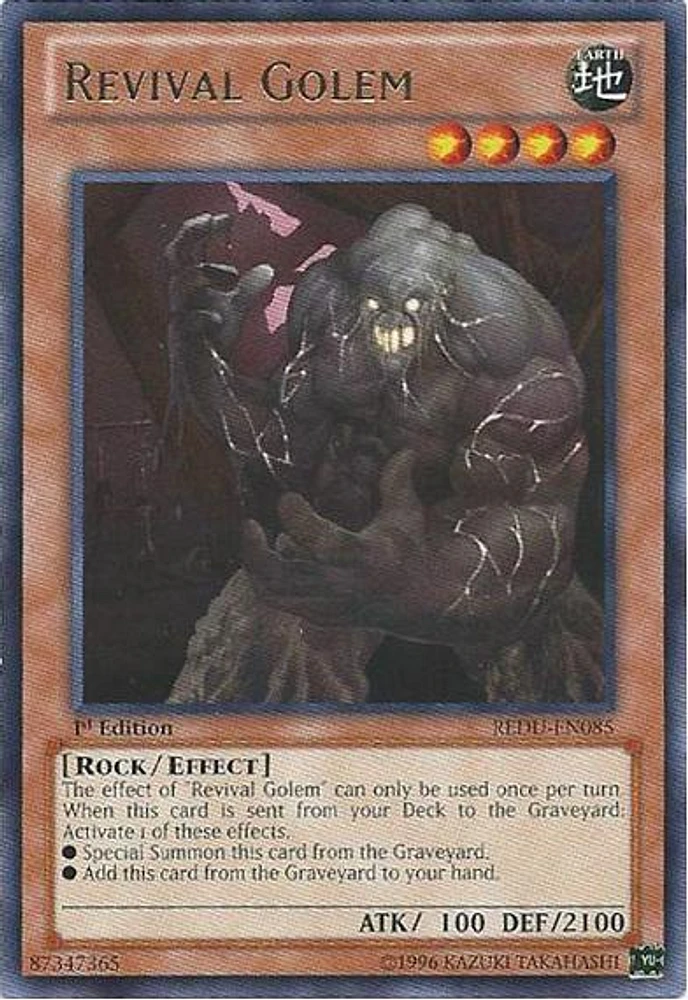 Revival Golem - REDU-EN085 - Rare