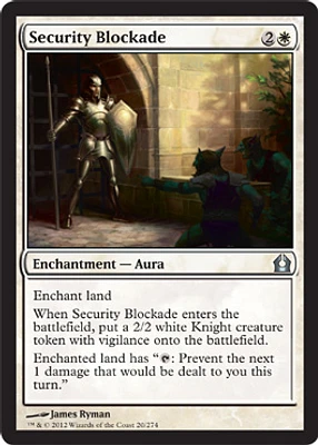 Security Blockade - Foil