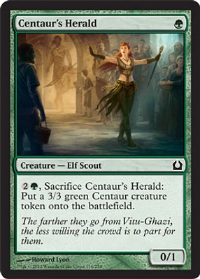 Centaur's Herald - Foil