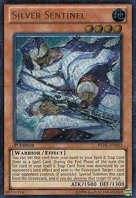 Silver Sentinel - REDU-EN033 - Ultimate Rare - Unlimited Edition