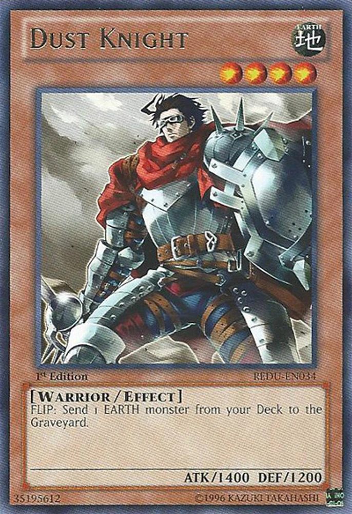 Dust Knight - REDU-EN034 - Rare - Unlimited Edition