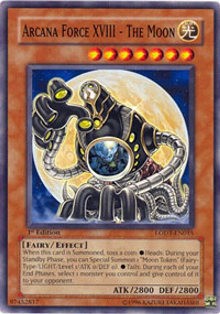 Arcana Force XVIII - The Moon - LODT-EN015 - Common