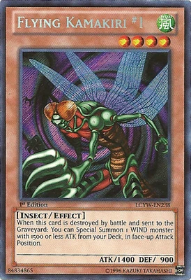 Flying Kamakiri #1 - LCYW-EN238 - Secret Rare