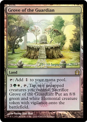 Grove of the Guardian - Foil - Prerelease Promo