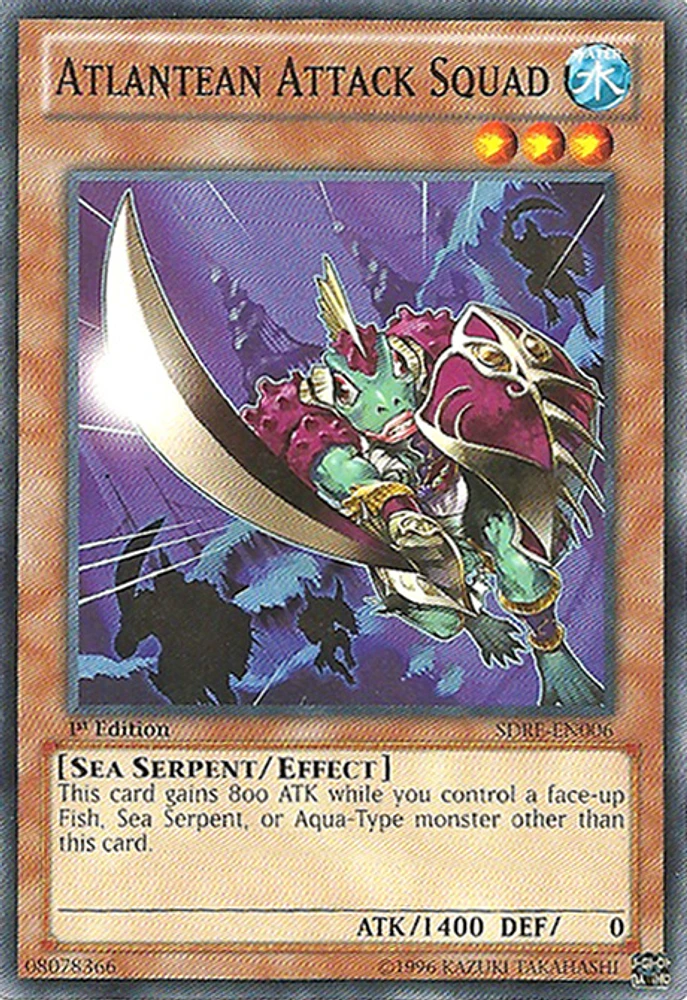 Atlantean Attack Squad - SDRE-EN006 - Common - 1st Edition