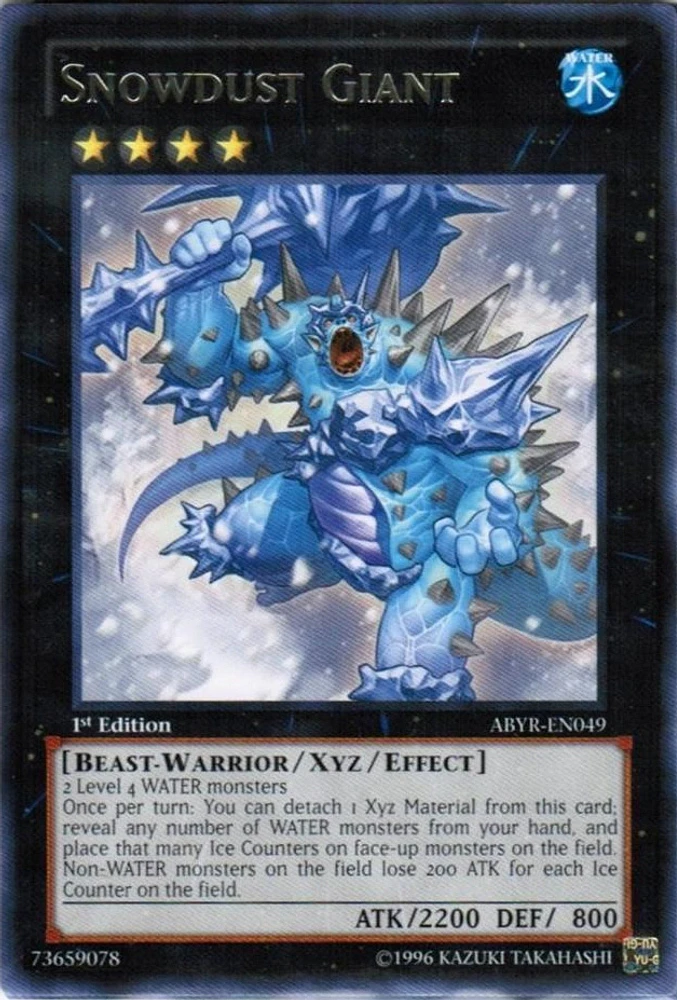 Snowdust Giant - ABYR-EN049 - Rare