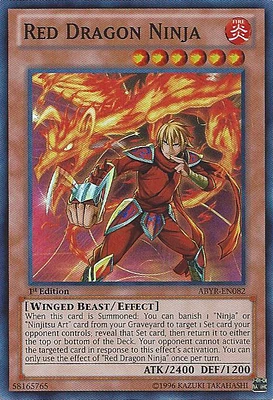 Red Dragon Ninja - ABYR-EN082 - Super Rare - 1st Edition