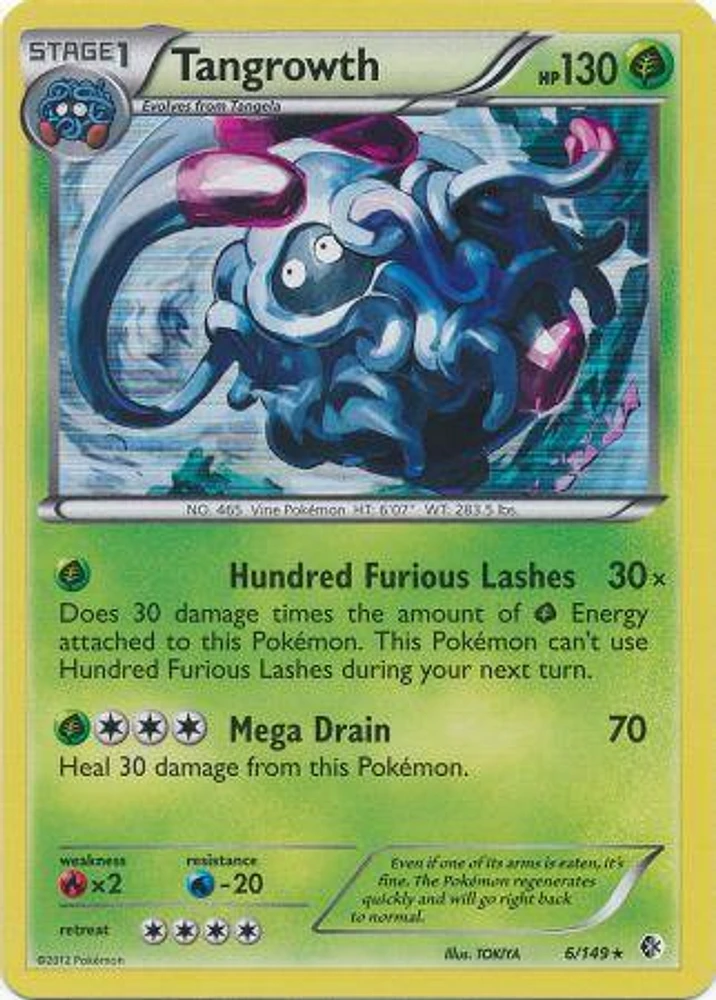 Tangrowth - 6/149 Holo Rare