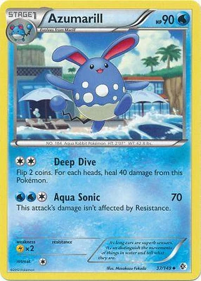 Azumarill - 37/149 - Uncommon