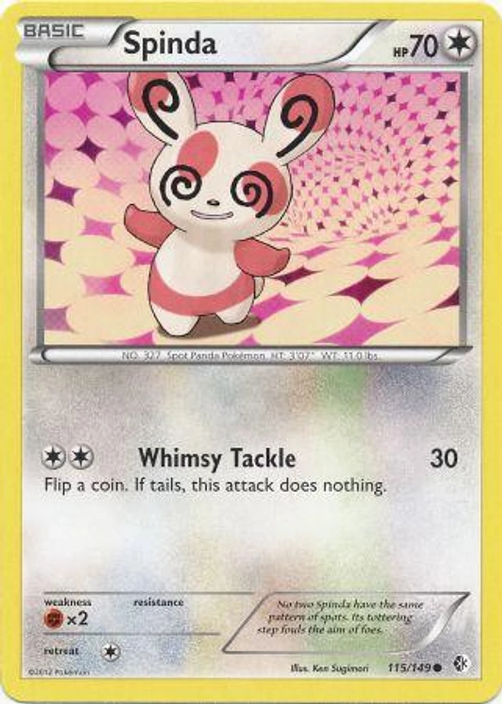 Spinda - 115/149 - Common