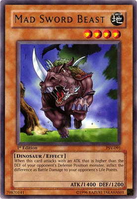 Mad Sword Beast - PSV-091 - Rare