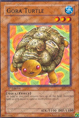 Gora Turtle - PGD-014 - Rare - 1st Edition