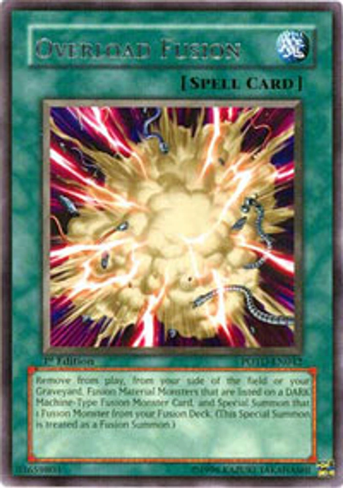 Overload Fusion - POTD-EN042 - Rare - 1st Edition