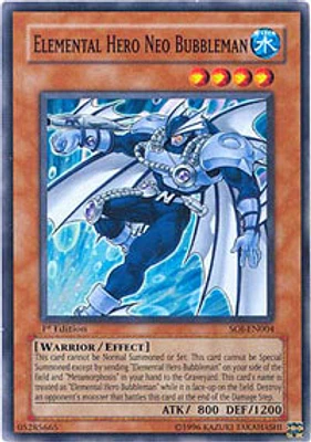 Elemental Hero Neo Bubbleman - SOI-EN004 - Common