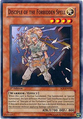 Disciple of the Forbidden Spell - SOI-EN016 - Common