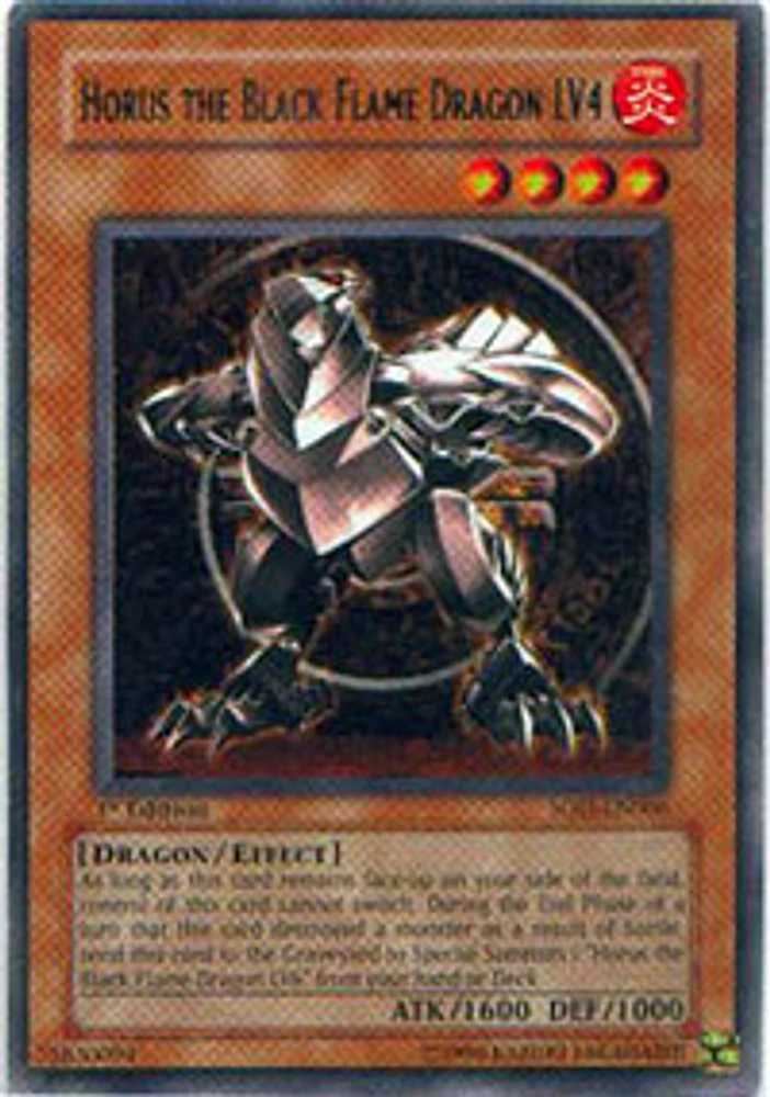 Horus The Black Flame Dragon LV4 - SOD-EN006 - Rare