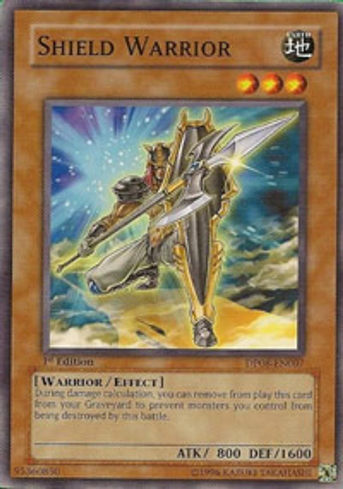 Shield Warrior - DP08-EN007 - Common - 1st Edition