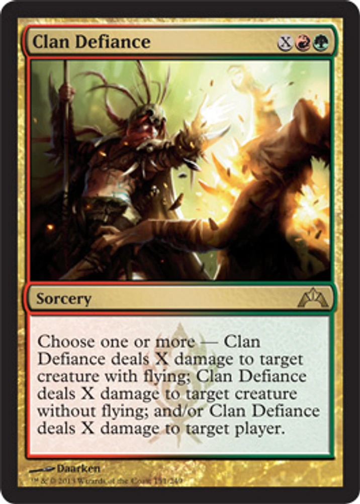 Clan Defiance - Foil