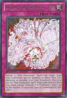 Ultimate Fire Formation - Seito - CBLZ-EN073 - Rare