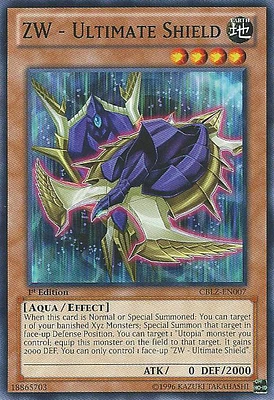 ZW - Ultimate Shield - CBLZ-EN007 - Common - 1st Edition