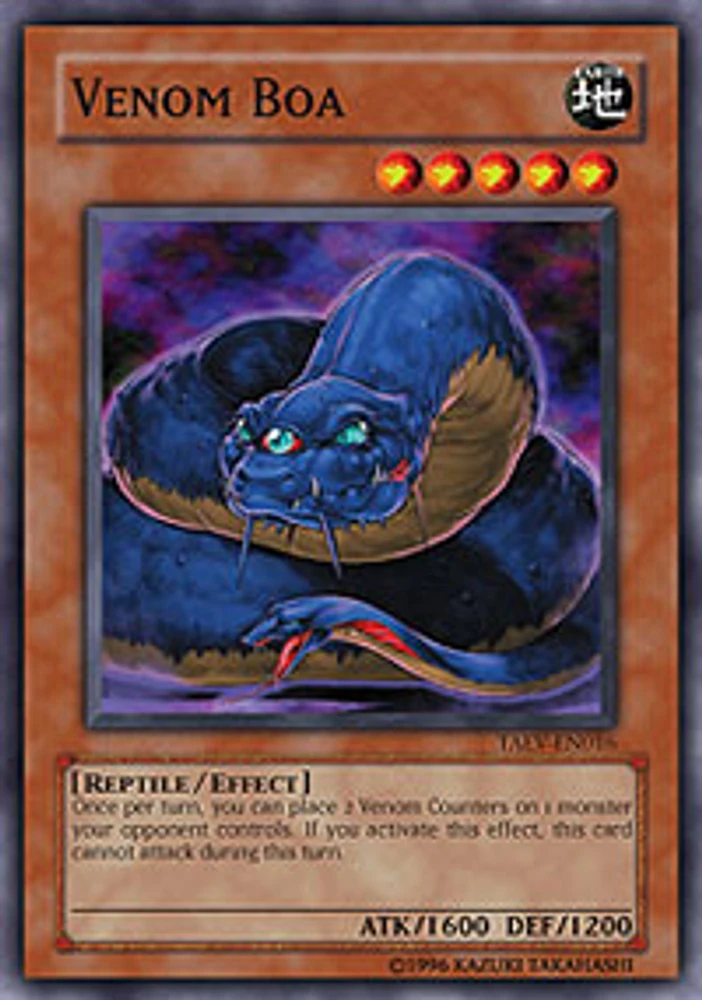 Venom Boa - TAEV-EN016 - Common - 1st Edition