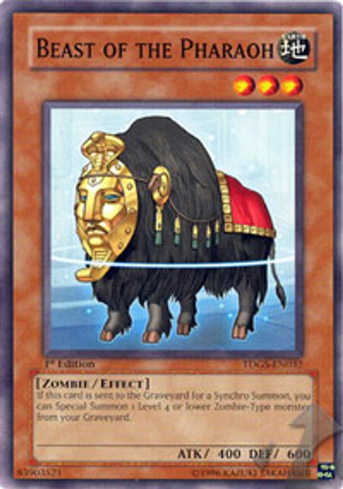 Beast of the Pharaoh - TDGS-EN032 - Common