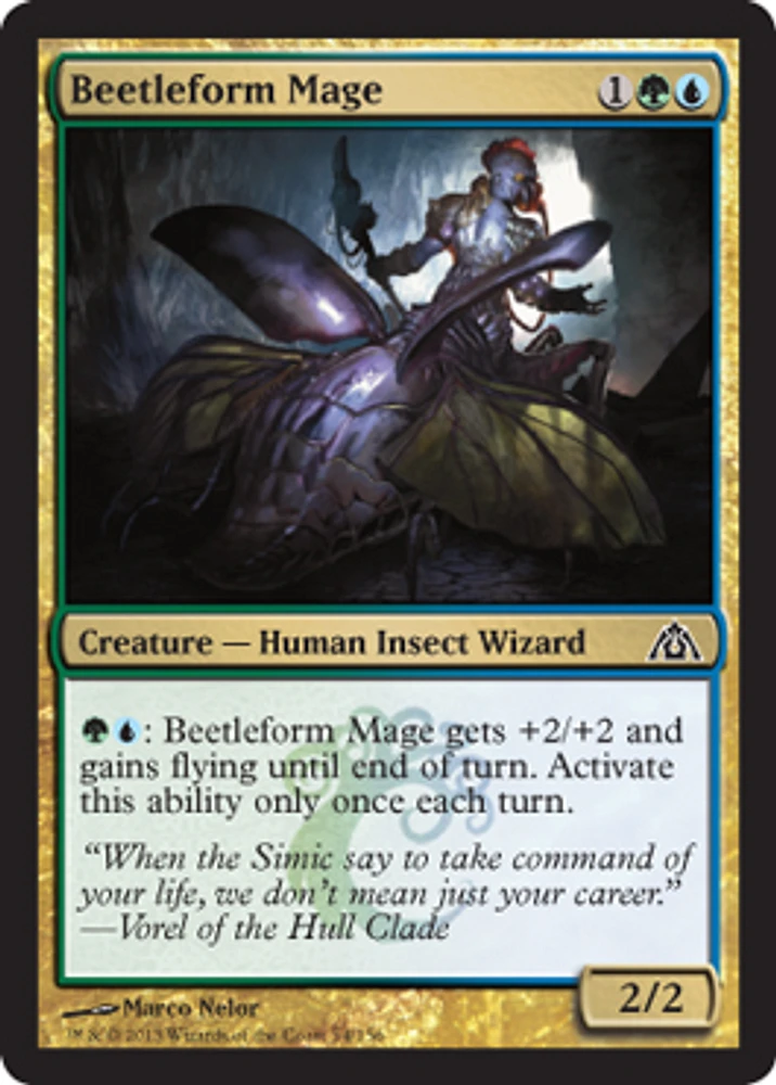 Beetleform Mage - Foil