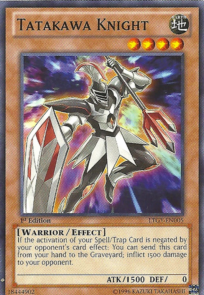 Tatakawa Knight - LTGY-EN005 - Common - 1st Edition