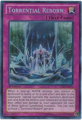 Torrential Reborn - LTGY-EN071 - Secret Rare - 1st Edition