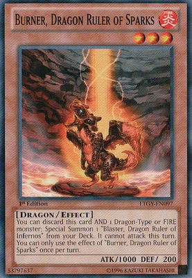 Burner, Dragon Ruler of Sparks - LTGY-EN097 - Common