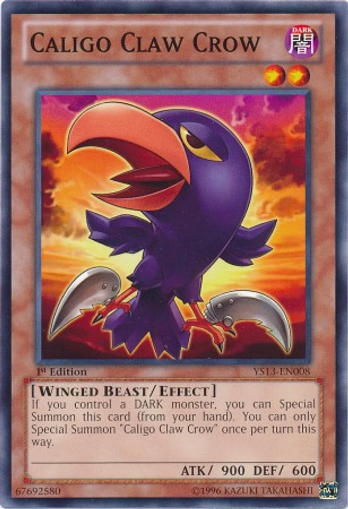 Caligo Claw Crow - YS13-EN008 - Common - 1st Edition