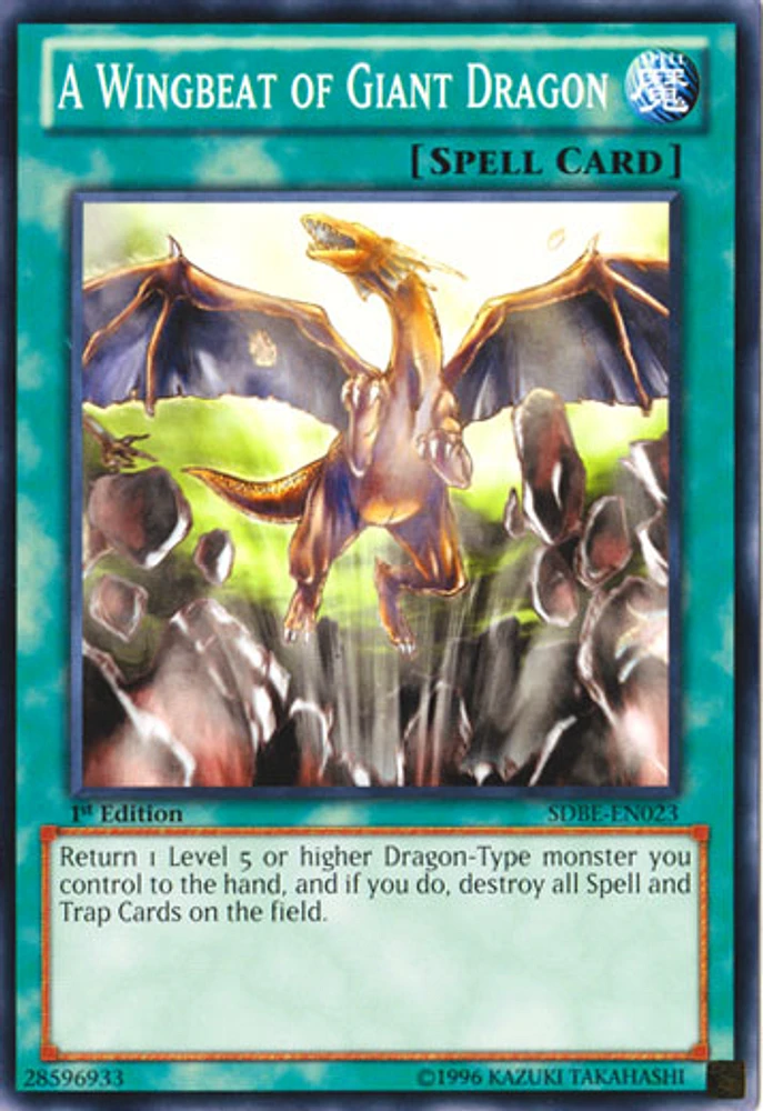 A Wingbeat of Giant Dragon - SDBE-EN023 - Common