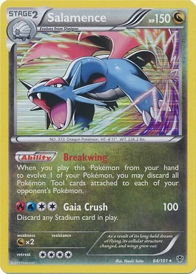 Salamence - 64/101 - Holo Rare