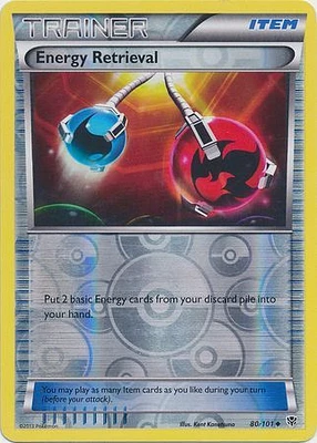 Energy Retrieval - 80/101 Uncommon Reverse Holo