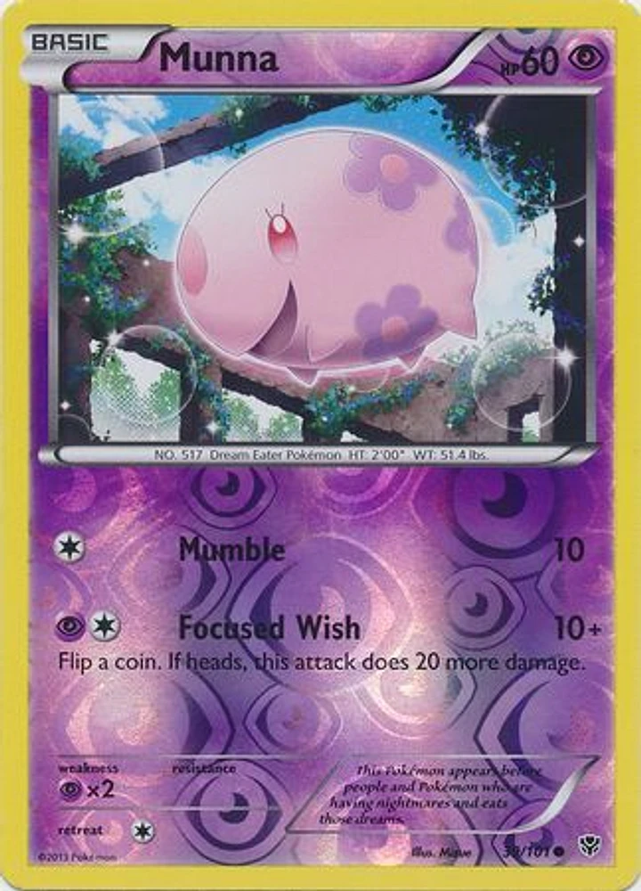 Munna - 39/101 - Common - Reverse Holo