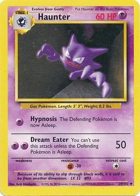 Haunter - 29/102 - Uncommon - Unlimited Edition