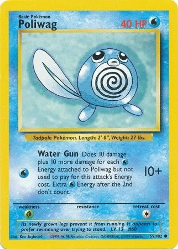 Poliwag - 59/102 - Common - Unlimited Edition